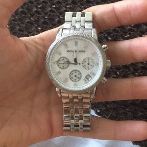 Michael Kors Mother of Pearl Watch